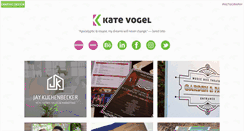 Desktop Screenshot of katevogeldesign.com